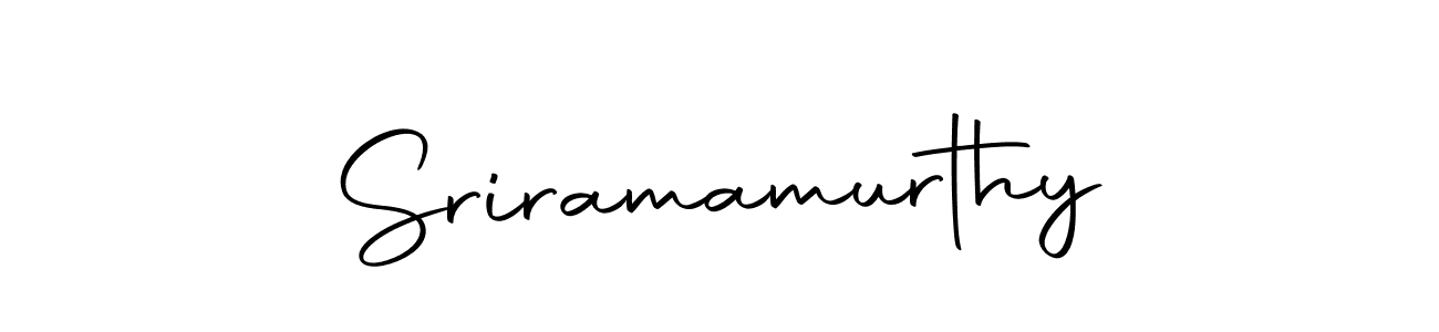 How to make Sriramamurthy name signature. Use Autography-DOLnW style for creating short signs online. This is the latest handwritten sign. Sriramamurthy signature style 10 images and pictures png