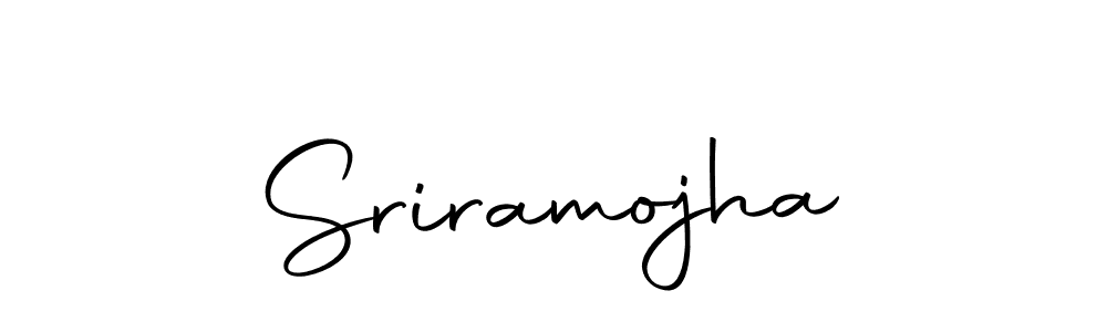 Similarly Autography-DOLnW is the best handwritten signature design. Signature creator online .You can use it as an online autograph creator for name Sriramojha. Sriramojha signature style 10 images and pictures png