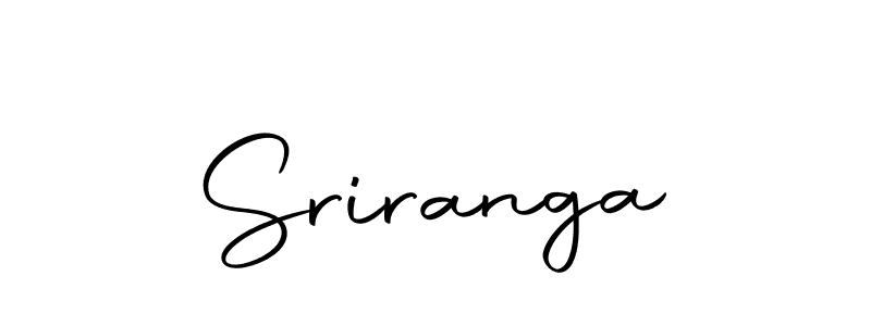 Create a beautiful signature design for name Sriranga. With this signature (Autography-DOLnW) fonts, you can make a handwritten signature for free. Sriranga signature style 10 images and pictures png
