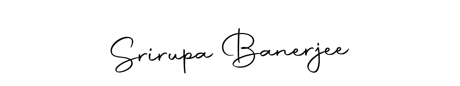 Make a beautiful signature design for name Srirupa Banerjee. Use this online signature maker to create a handwritten signature for free. Srirupa Banerjee signature style 10 images and pictures png