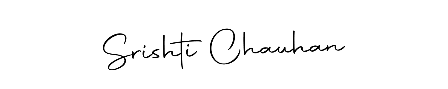 Srishti Chauhan stylish signature style. Best Handwritten Sign (Autography-DOLnW) for my name. Handwritten Signature Collection Ideas for my name Srishti Chauhan. Srishti Chauhan signature style 10 images and pictures png