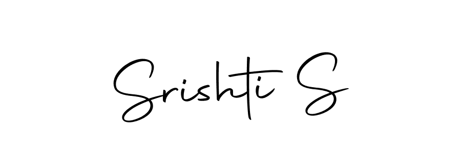 Create a beautiful signature design for name Srishti S. With this signature (Autography-DOLnW) fonts, you can make a handwritten signature for free. Srishti S signature style 10 images and pictures png