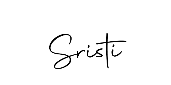 How to make Sristi signature? Autography-DOLnW is a professional autograph style. Create handwritten signature for Sristi name. Sristi signature style 10 images and pictures png