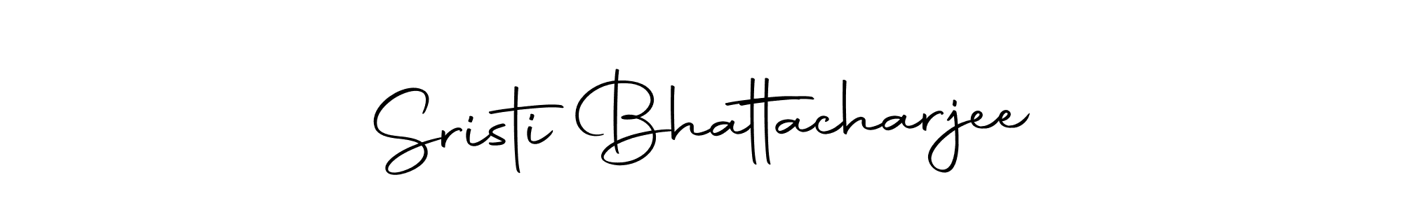 Sristi Bhattacharjee stylish signature style. Best Handwritten Sign (Autography-DOLnW) for my name. Handwritten Signature Collection Ideas for my name Sristi Bhattacharjee. Sristi Bhattacharjee signature style 10 images and pictures png