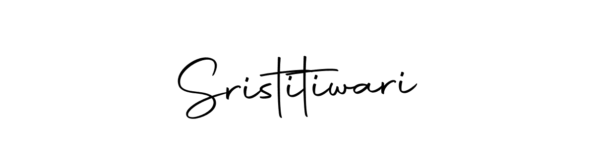 Use a signature maker to create a handwritten signature online. With this signature software, you can design (Autography-DOLnW) your own signature for name Sristitiwari. Sristitiwari signature style 10 images and pictures png