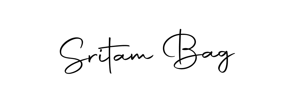 Make a beautiful signature design for name Sritam Bag. Use this online signature maker to create a handwritten signature for free. Sritam Bag signature style 10 images and pictures png