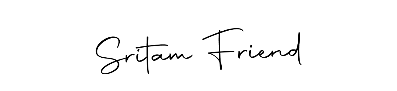 Design your own signature with our free online signature maker. With this signature software, you can create a handwritten (Autography-DOLnW) signature for name Sritam Friend. Sritam Friend signature style 10 images and pictures png