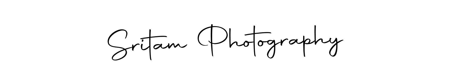 How to make Sritam Photography name signature. Use Autography-DOLnW style for creating short signs online. This is the latest handwritten sign. Sritam Photography signature style 10 images and pictures png