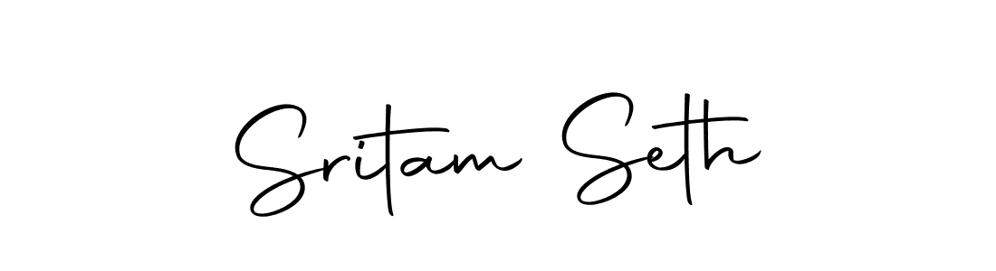 Autography-DOLnW is a professional signature style that is perfect for those who want to add a touch of class to their signature. It is also a great choice for those who want to make their signature more unique. Get Sritam Seth name to fancy signature for free. Sritam Seth signature style 10 images and pictures png