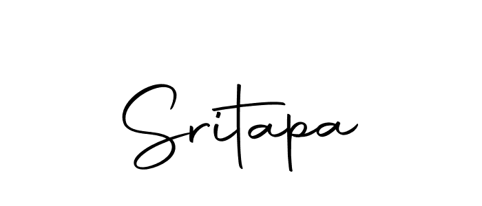 How to make Sritapa signature? Autography-DOLnW is a professional autograph style. Create handwritten signature for Sritapa name. Sritapa signature style 10 images and pictures png