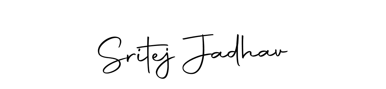 Make a beautiful signature design for name Sritej Jadhav. With this signature (Autography-DOLnW) style, you can create a handwritten signature for free. Sritej Jadhav signature style 10 images and pictures png