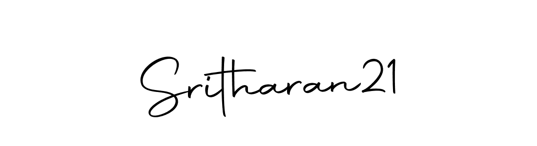 Design your own signature with our free online signature maker. With this signature software, you can create a handwritten (Autography-DOLnW) signature for name Sritharan21. Sritharan21 signature style 10 images and pictures png