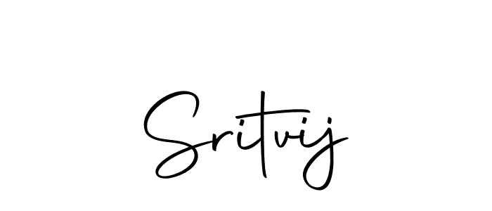 Make a beautiful signature design for name Sritvij. Use this online signature maker to create a handwritten signature for free. Sritvij signature style 10 images and pictures png