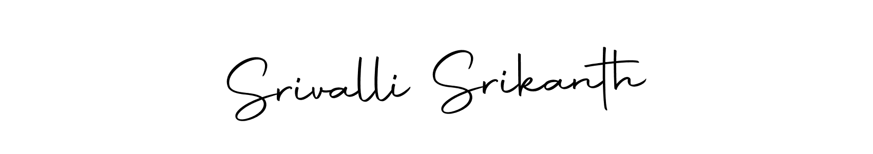 The best way (Autography-DOLnW) to make a short signature is to pick only two or three words in your name. The name Srivalli Srikanth include a total of six letters. For converting this name. Srivalli Srikanth signature style 10 images and pictures png