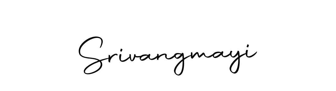 You can use this online signature creator to create a handwritten signature for the name Srivangmayi. This is the best online autograph maker. Srivangmayi signature style 10 images and pictures png