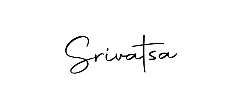 How to make Srivatsa signature? Autography-DOLnW is a professional autograph style. Create handwritten signature for Srivatsa name. Srivatsa signature style 10 images and pictures png