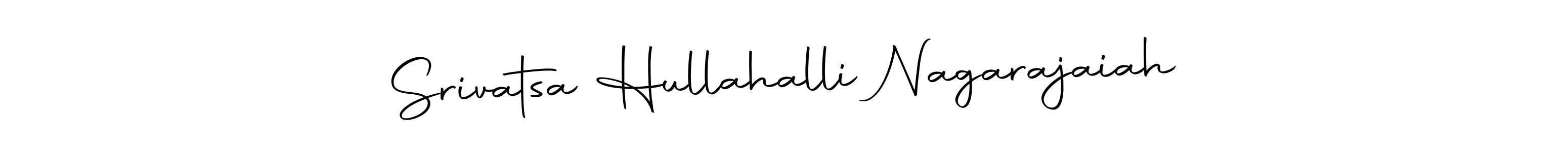 You can use this online signature creator to create a handwritten signature for the name Srivatsa Hullahalli Nagarajaiah. This is the best online autograph maker. Srivatsa Hullahalli Nagarajaiah signature style 10 images and pictures png