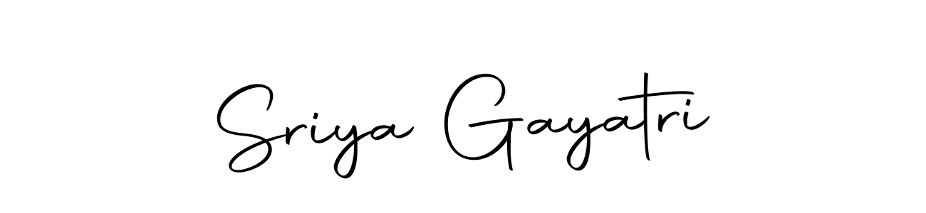 Make a beautiful signature design for name Sriya Gayatri. Use this online signature maker to create a handwritten signature for free. Sriya Gayatri signature style 10 images and pictures png