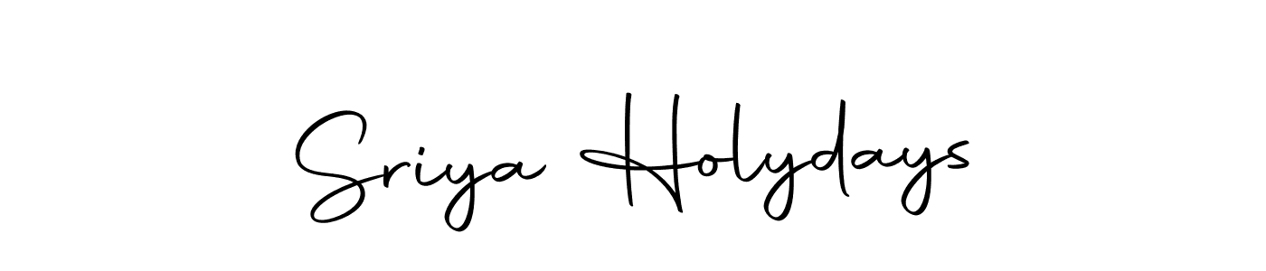 Make a short Sriya Holydays signature style. Manage your documents anywhere anytime using Autography-DOLnW. Create and add eSignatures, submit forms, share and send files easily. Sriya Holydays signature style 10 images and pictures png