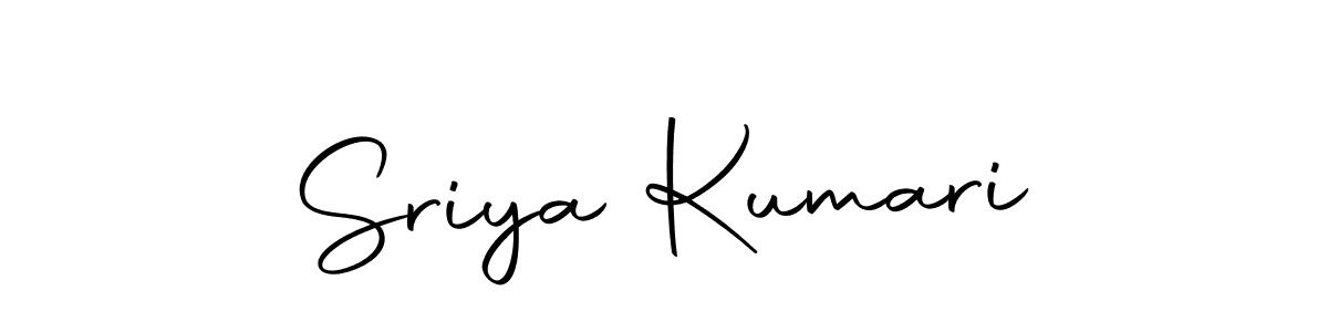 Also we have Sriya Kumari name is the best signature style. Create professional handwritten signature collection using Autography-DOLnW autograph style. Sriya Kumari signature style 10 images and pictures png