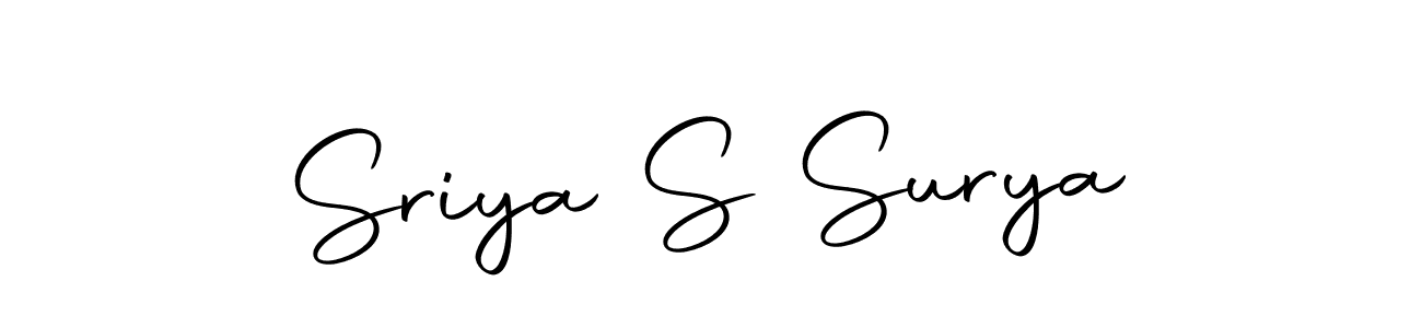 This is the best signature style for the Sriya S Surya name. Also you like these signature font (Autography-DOLnW). Mix name signature. Sriya S Surya signature style 10 images and pictures png