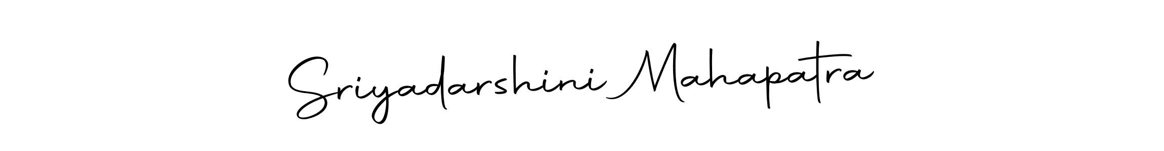 How to make Sriyadarshini Mahapatra signature? Autography-DOLnW is a professional autograph style. Create handwritten signature for Sriyadarshini Mahapatra name. Sriyadarshini Mahapatra signature style 10 images and pictures png