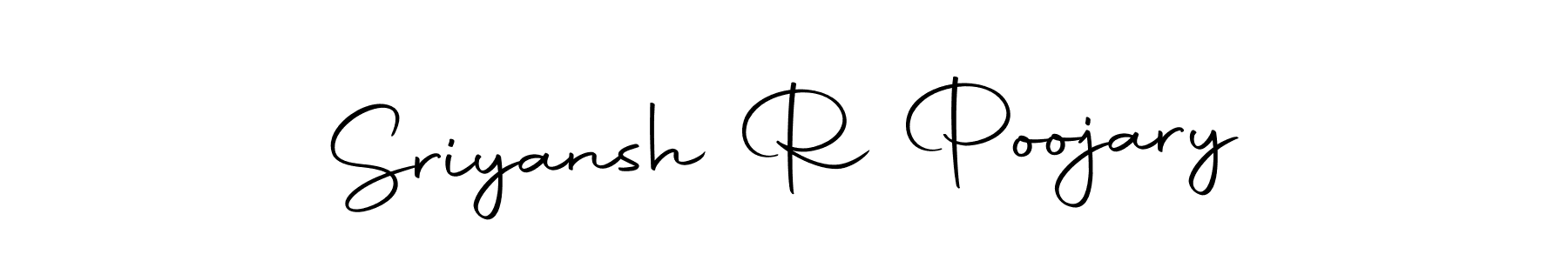 How to make Sriyansh R Poojary signature? Autography-DOLnW is a professional autograph style. Create handwritten signature for Sriyansh R Poojary name. Sriyansh R Poojary signature style 10 images and pictures png