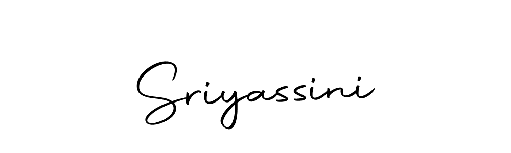 Make a beautiful signature design for name Sriyassini. With this signature (Autography-DOLnW) style, you can create a handwritten signature for free. Sriyassini signature style 10 images and pictures png