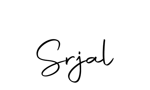 Use a signature maker to create a handwritten signature online. With this signature software, you can design (Autography-DOLnW) your own signature for name Srjal. Srjal signature style 10 images and pictures png