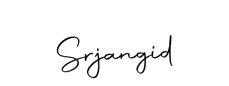 Make a beautiful signature design for name Srjangid. Use this online signature maker to create a handwritten signature for free. Srjangid signature style 10 images and pictures png
