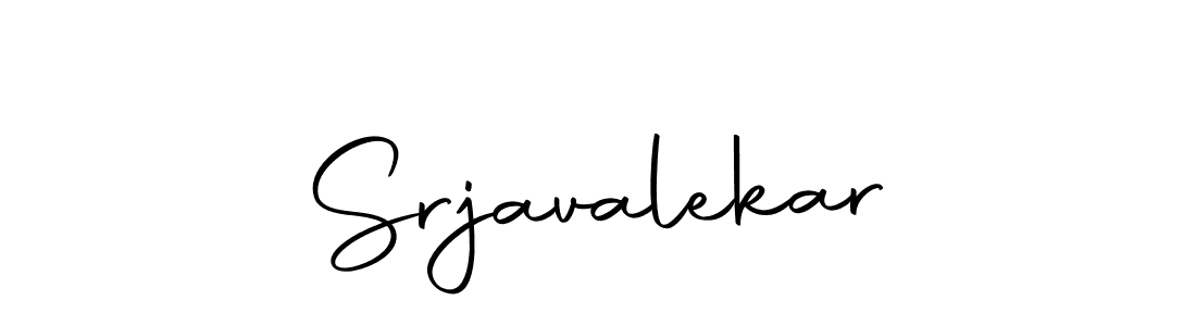 Srjavalekar stylish signature style. Best Handwritten Sign (Autography-DOLnW) for my name. Handwritten Signature Collection Ideas for my name Srjavalekar. Srjavalekar signature style 10 images and pictures png