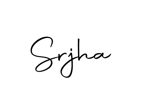 Design your own signature with our free online signature maker. With this signature software, you can create a handwritten (Autography-DOLnW) signature for name Srjha. Srjha signature style 10 images and pictures png