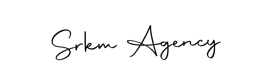 Also You can easily find your signature by using the search form. We will create Srkm Agency name handwritten signature images for you free of cost using Autography-DOLnW sign style. Srkm Agency signature style 10 images and pictures png