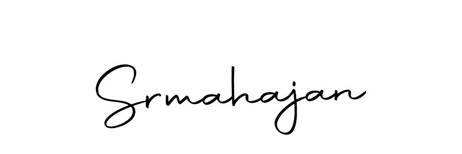 Make a beautiful signature design for name Srmahajan. Use this online signature maker to create a handwritten signature for free. Srmahajan signature style 10 images and pictures png