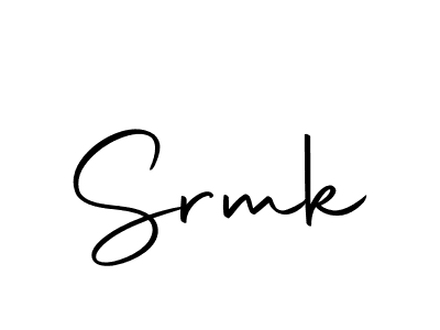 You should practise on your own different ways (Autography-DOLnW) to write your name (Srmk) in signature. don't let someone else do it for you. Srmk signature style 10 images and pictures png