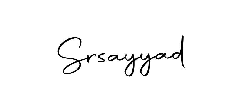 It looks lik you need a new signature style for name Srsayyad. Design unique handwritten (Autography-DOLnW) signature with our free signature maker in just a few clicks. Srsayyad signature style 10 images and pictures png