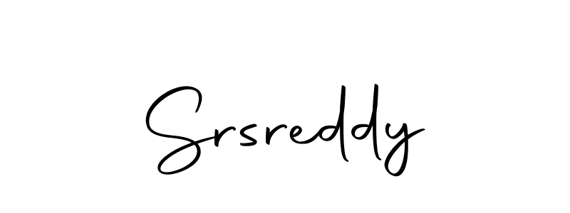 Make a beautiful signature design for name Srsreddy. With this signature (Autography-DOLnW) style, you can create a handwritten signature for free. Srsreddy signature style 10 images and pictures png
