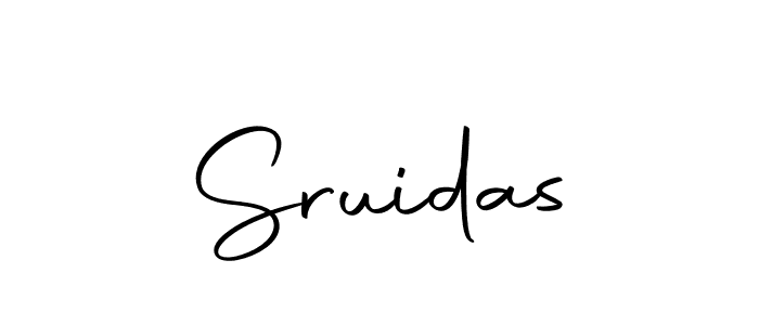 Make a beautiful signature design for name Sruidas. Use this online signature maker to create a handwritten signature for free. Sruidas signature style 10 images and pictures png