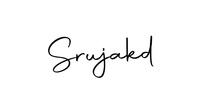 How to make Srujakd signature? Autography-DOLnW is a professional autograph style. Create handwritten signature for Srujakd name. Srujakd signature style 10 images and pictures png