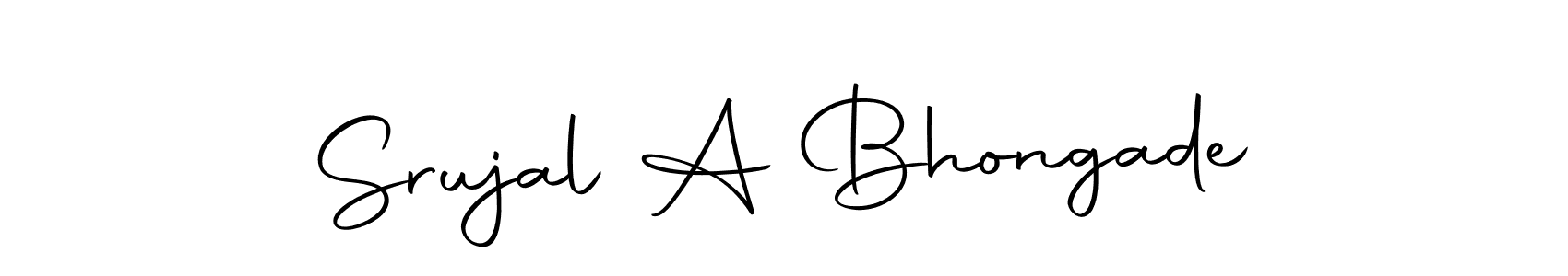 How to Draw Srujal A Bhongade signature style? Autography-DOLnW is a latest design signature styles for name Srujal A Bhongade. Srujal A Bhongade signature style 10 images and pictures png