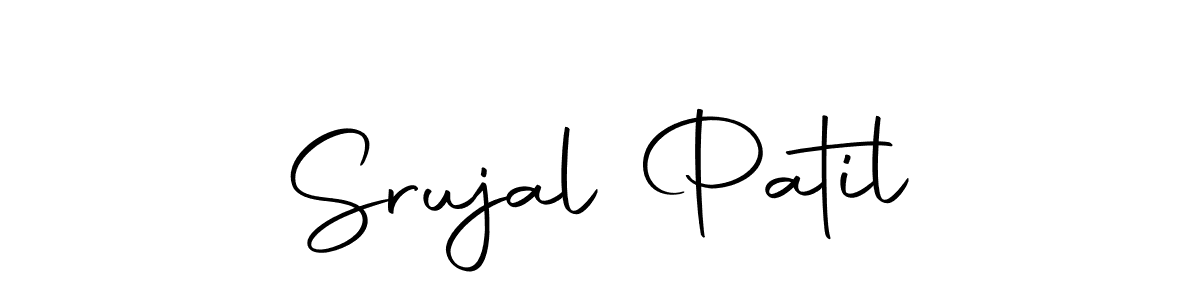 Make a beautiful signature design for name Srujal Patil. With this signature (Autography-DOLnW) style, you can create a handwritten signature for free. Srujal Patil signature style 10 images and pictures png