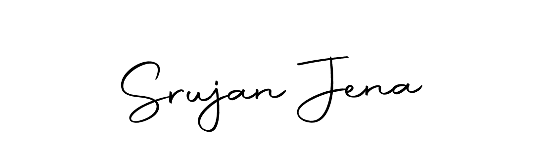 Design your own signature with our free online signature maker. With this signature software, you can create a handwritten (Autography-DOLnW) signature for name Srujan Jena. Srujan Jena signature style 10 images and pictures png
