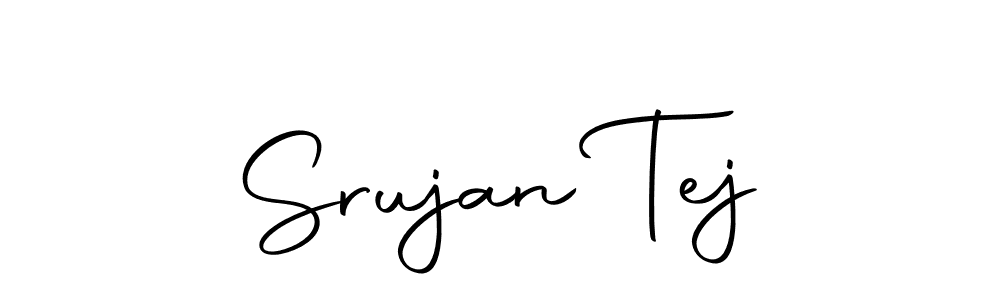 if you are searching for the best signature style for your name Srujan Tej. so please give up your signature search. here we have designed multiple signature styles  using Autography-DOLnW. Srujan Tej signature style 10 images and pictures png