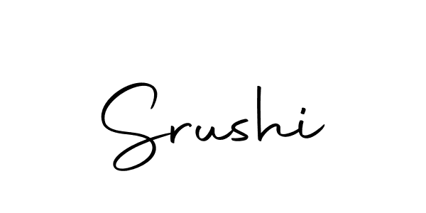 Design your own signature with our free online signature maker. With this signature software, you can create a handwritten (Autography-DOLnW) signature for name Srushi. Srushi signature style 10 images and pictures png