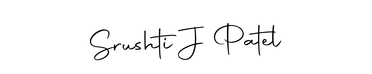 Make a short Srushti J Patel signature style. Manage your documents anywhere anytime using Autography-DOLnW. Create and add eSignatures, submit forms, share and send files easily. Srushti J Patel signature style 10 images and pictures png