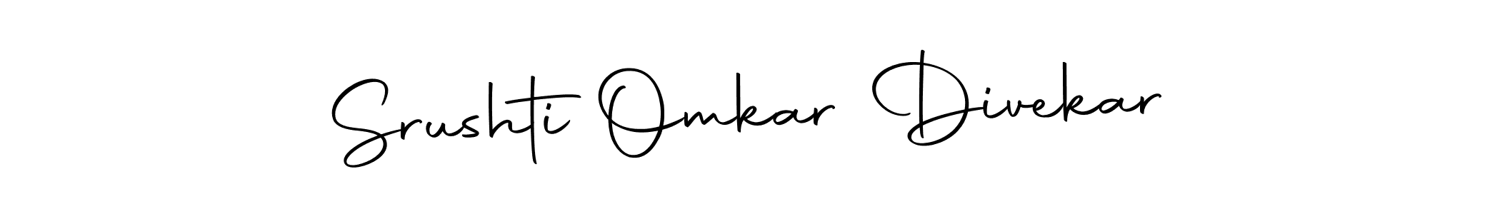 Similarly Autography-DOLnW is the best handwritten signature design. Signature creator online .You can use it as an online autograph creator for name Srushti Omkar Divekar. Srushti Omkar Divekar signature style 10 images and pictures png