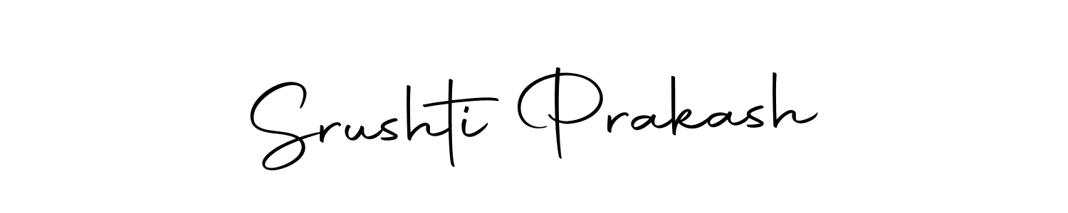 How to make Srushti Prakash signature? Autography-DOLnW is a professional autograph style. Create handwritten signature for Srushti Prakash name. Srushti Prakash signature style 10 images and pictures png