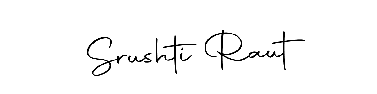 This is the best signature style for the Srushti Raut name. Also you like these signature font (Autography-DOLnW). Mix name signature. Srushti Raut signature style 10 images and pictures png