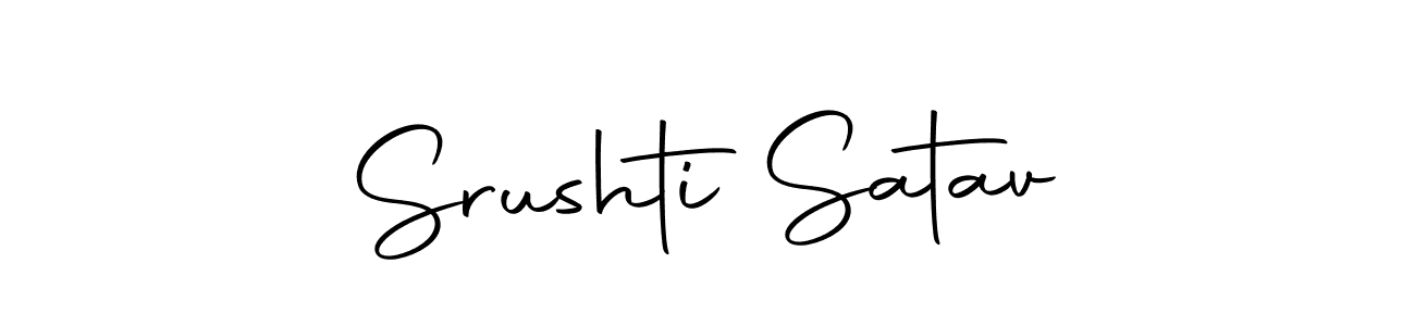 You can use this online signature creator to create a handwritten signature for the name Srushti Satav. This is the best online autograph maker. Srushti Satav signature style 10 images and pictures png