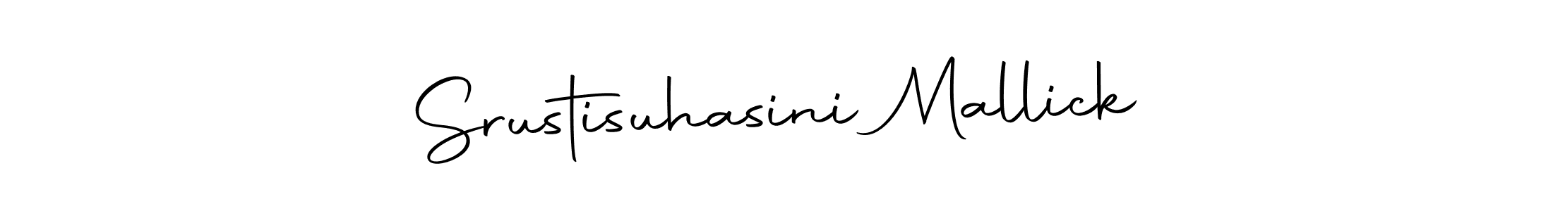 Here are the top 10 professional signature styles for the name Srustisuhasini Mallick. These are the best autograph styles you can use for your name. Srustisuhasini Mallick signature style 10 images and pictures png